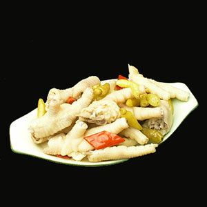 凉拌鸡爪的做法以及真空包装原理