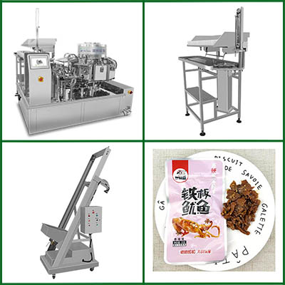 鱿鱼仔给袋式真空包装机