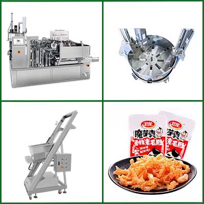 魔芋素毛肚给袋式真空包装机