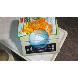 金针菇给袋式真空包装机，35包/分钟，自动计量、自动抽真空封口