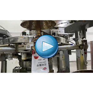 烈味魔芋给袋式真空包装机，高速全自动80包/分钟