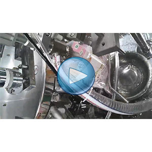 什锦笋给袋式真空包装机，30包/分钟，自动注水，自动抽真空封口