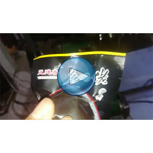 卤蛋给袋式真空包装机，高速90包/分钟，温州裕东