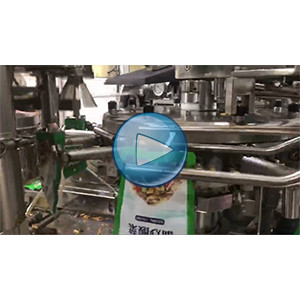 酸菜给袋式真空包装机-80包/分钟-包装生产线视频