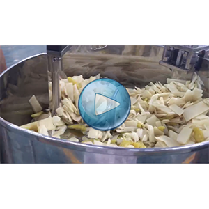 泡椒冬笋给袋式真空包装机-真空包装视频