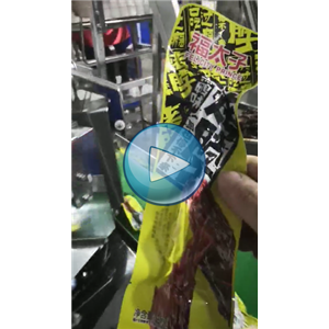 鸡脖自动真空包装机视频