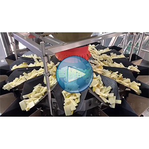 日本14头电子组合秤-笋片