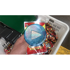 香辣鸡丁真空包装机，高速全自动85包/分钟