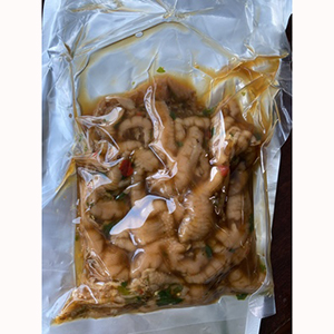 无骨凤爪给袋真空包装方案