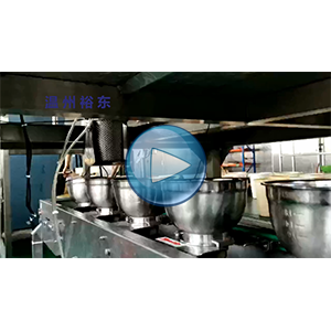 大克重鸭爪包装机，给袋机+电子秤+碗式提升机