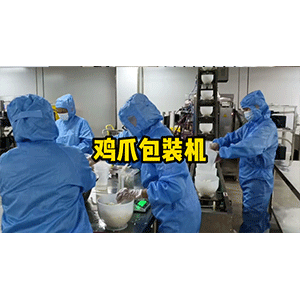 无骨鸡爪真空包装机